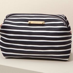 NWT Stella & Dot Striped Pouf